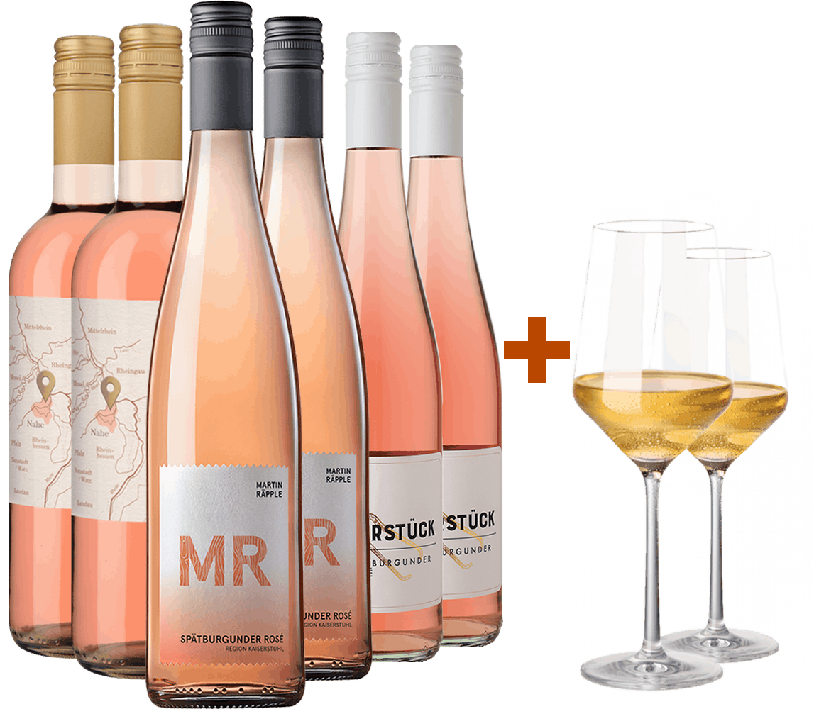 Rosé Entdecker Gläser-Paket