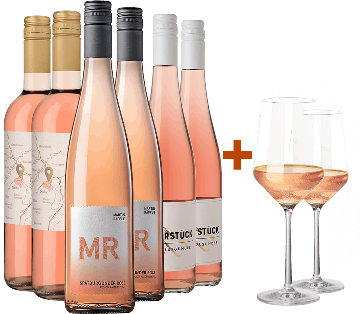 Rosé Entdecker Gläser-Paket