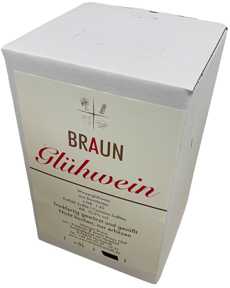 Winzerglühwein rot 5,0 L