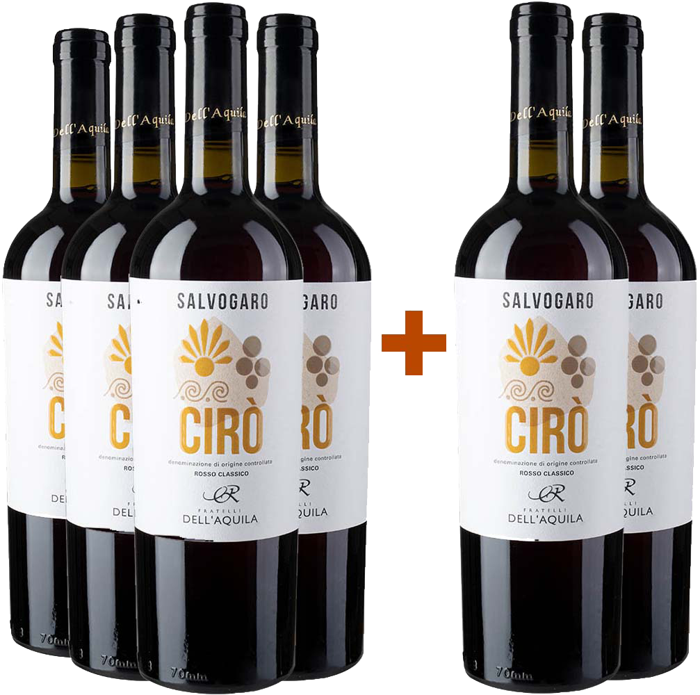 4+2 Paket Salvogaro Cirò Rosso Classico DOC