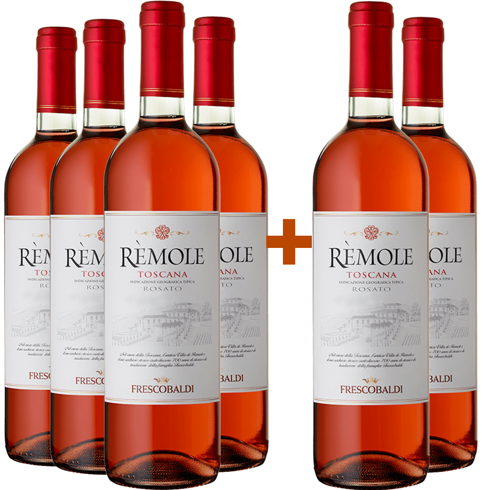 4+2 Paket Frescobaldi Rèmole Rosé