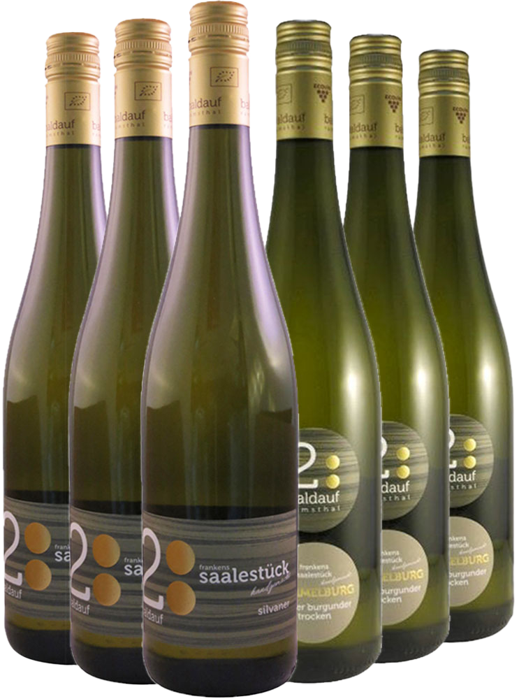 Probierpaket Silvaner und Weißburgunder trocken BIO BIO