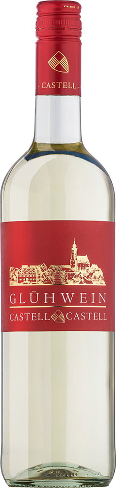 Weißer Glühwein reflection