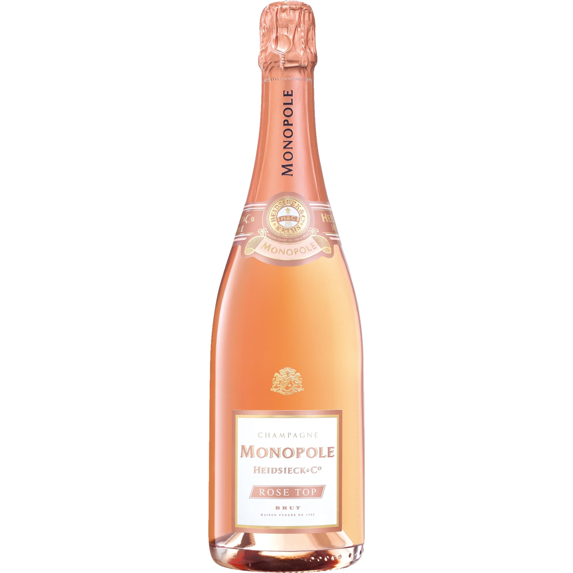 Champagne Heidsieck Monopole Rosé Top reflection