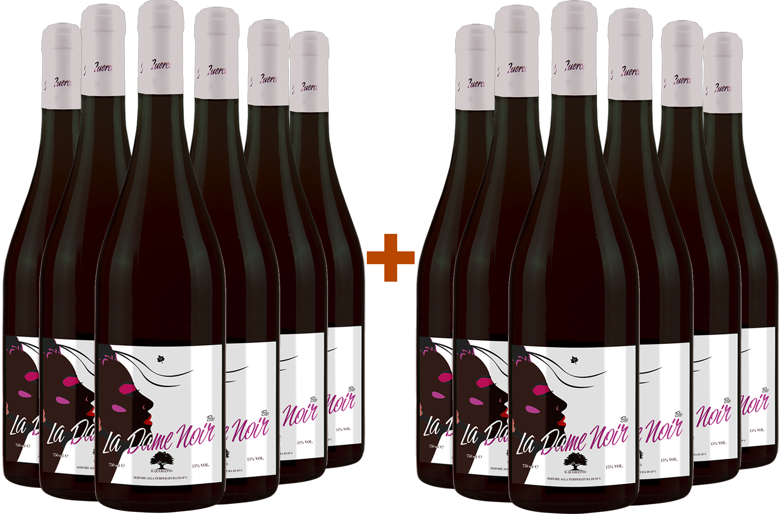 6+6 Paket La Dame Noir BIO