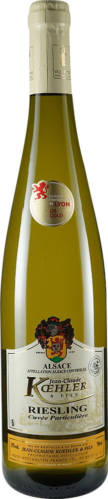 2022 Riesling "Cuvée Particulière" Alsace AOP