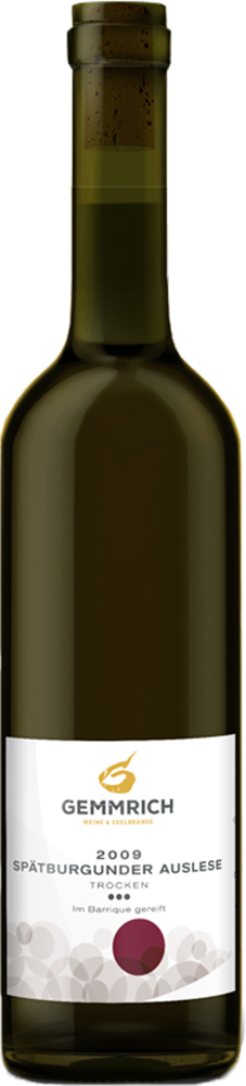 2009 Spätburgunder Auslese (im Barrique gereift) 1,5L ᛫᛫᛫ 1,5 L