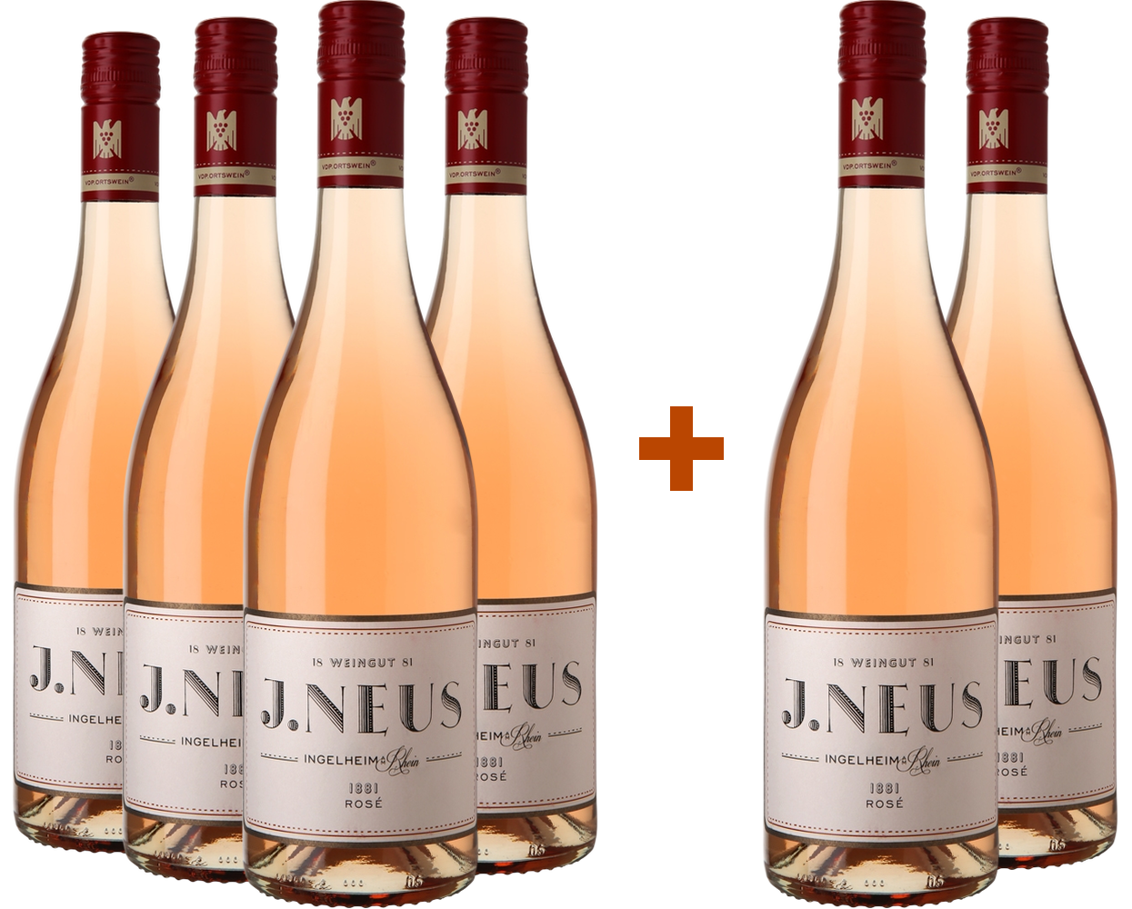 4+2 Paket Rosé 1881 VDP.Gutswein BIO