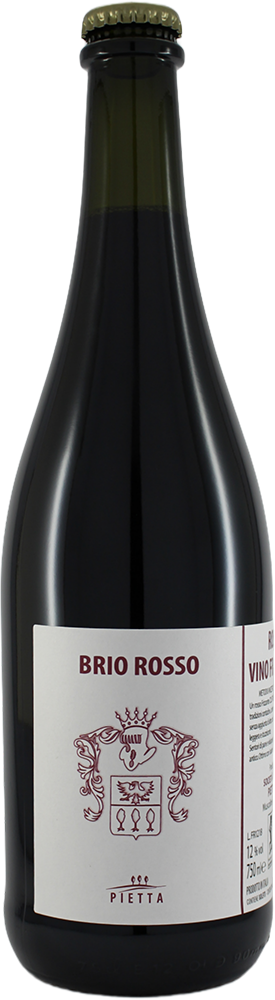 2018 Brio Rosso Vino frizzante BIO