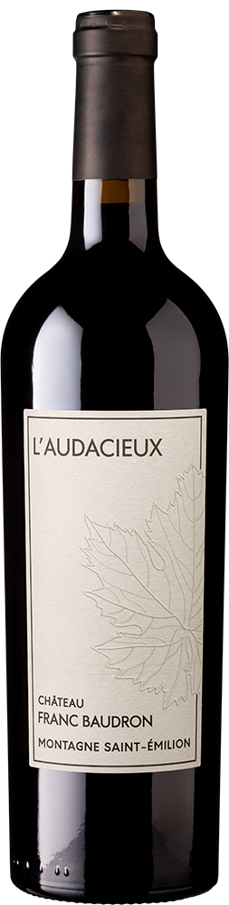2020 L'Audacieux de Franc-Baudron Montagne-Saint-Emilion AOP BIO