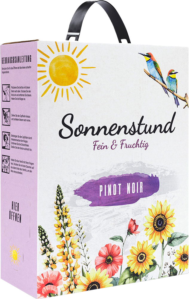 2025 Sonnenstund Pinot Noir, Bag-in-Box, fein & fruchtig, 3,0 L