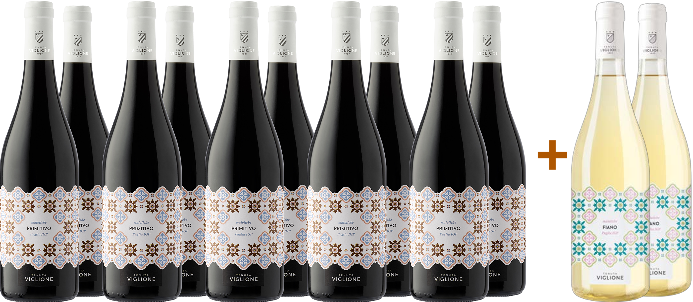 10+2 Paket Primitivo & Fiano BIO