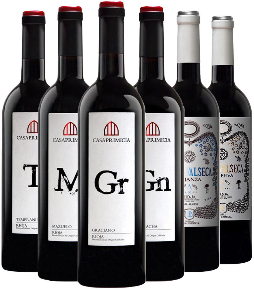 Casa Primicia Rotwein Probier-Paket Rioja DOCa