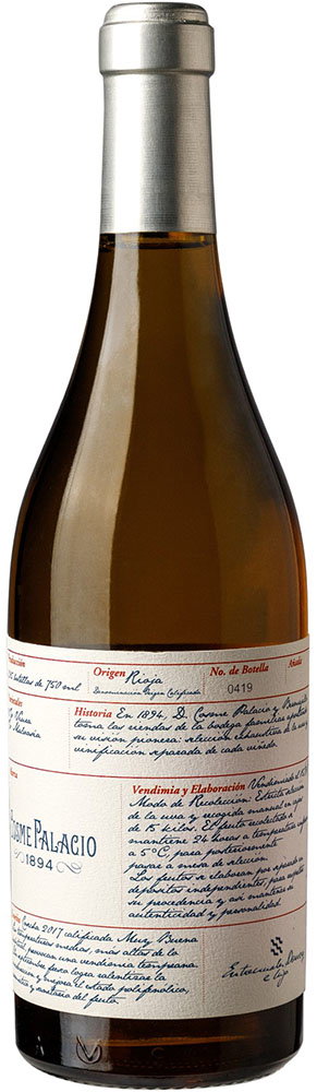 2020 Cosme Palacio 1894 Blanco Rioja DOCa