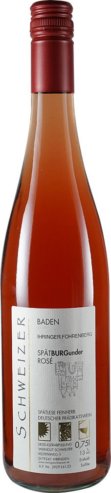 2022 Ihringer Fohrenberg Spätburgunder Rosé reflection