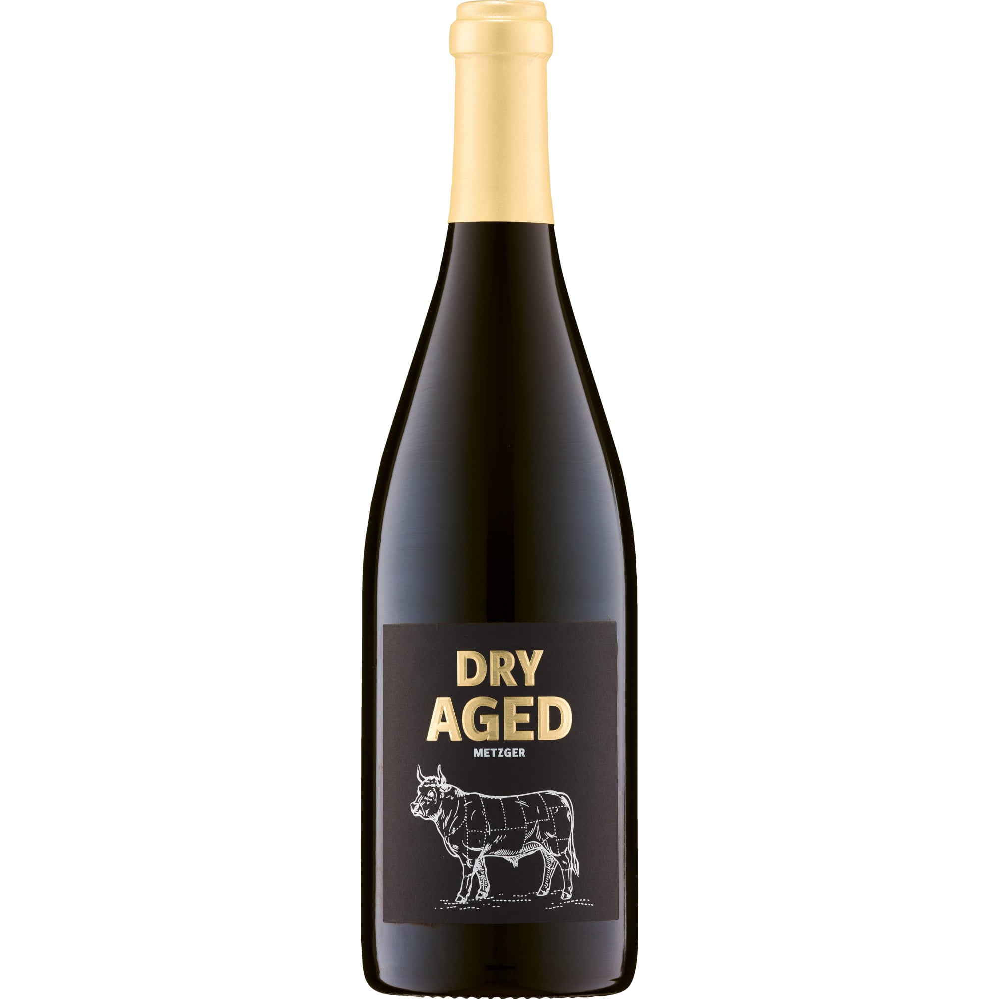 2021 Filet Dry Aged Cuvée Rot reflection