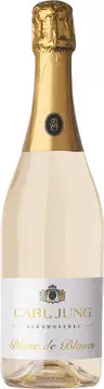 "Blanc de Blancs Chardonnay" schäumendes Getränk aus entalkoholisiertem Wein