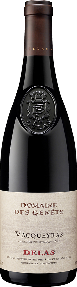 2022 Domaine des Genêts Vacqueyras AOP reflection