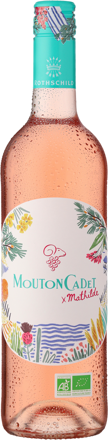  Mouton Cadet Rosé x Mathilde Bordeaux AOP BIO