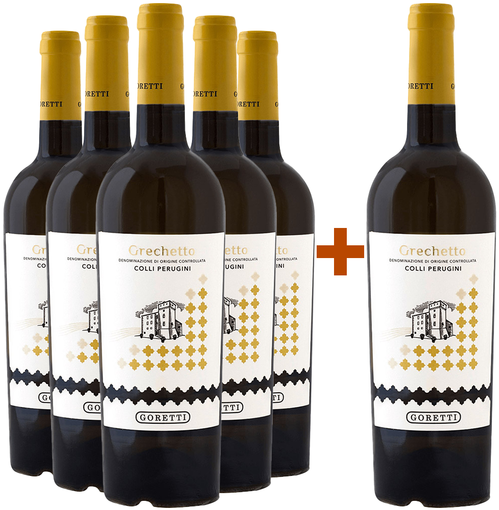 5+1 Paket Grechetto Colli Perugini DOC