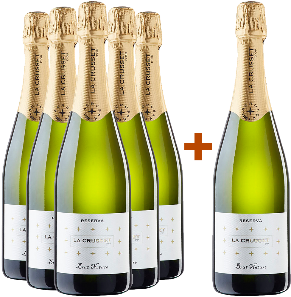 5+1 Paket Cava La Crusset