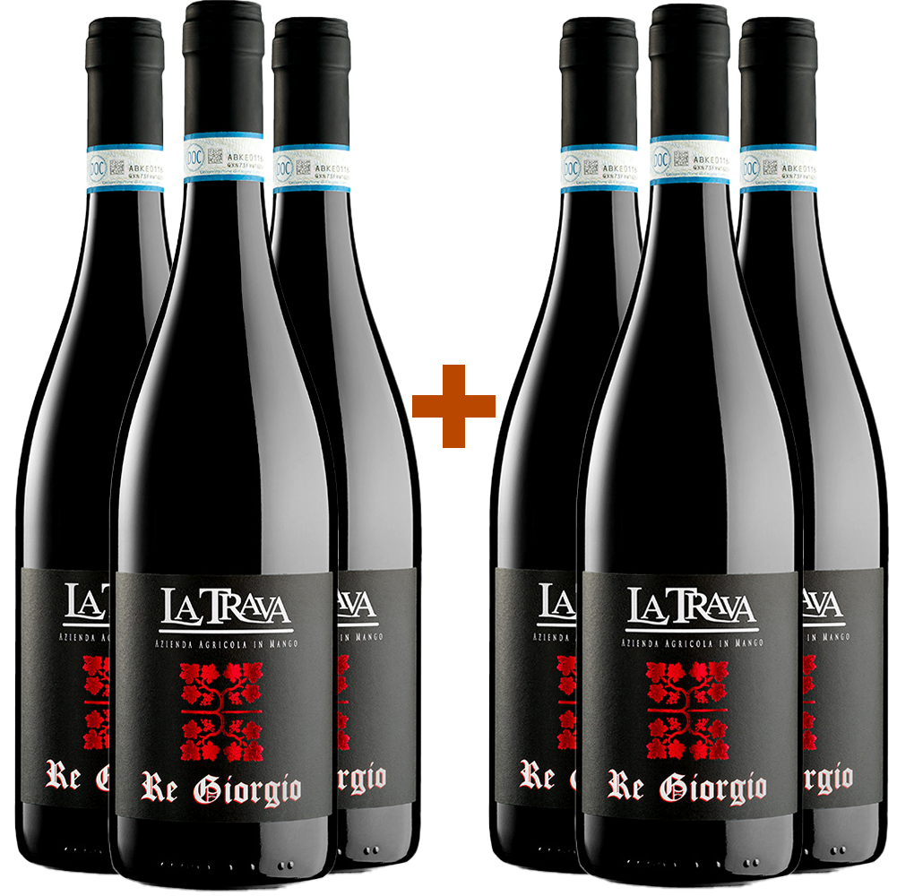 3+3 Paket Re Giorgio Langhe Rosso DOC