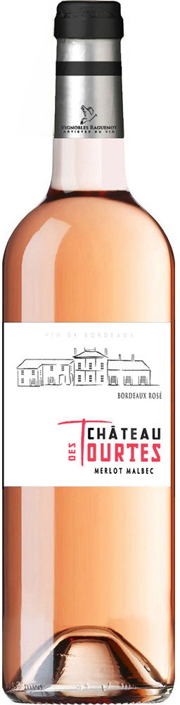 2022 Château des Tourtes Cuvée Classique Rosé Bordeaux AOP