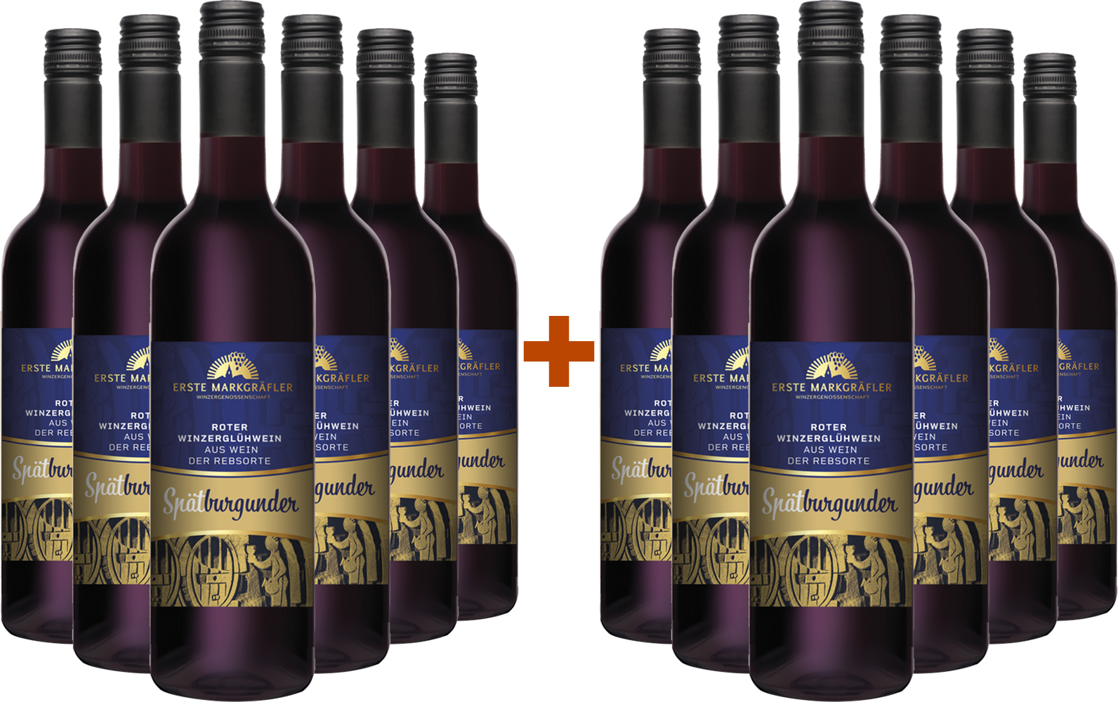 6+6 Paket Roter Winzerglühwein