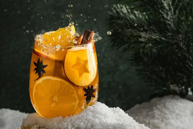 Weißer Gluehwein