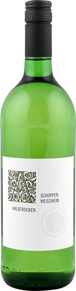 Schoppen Weißwein 1,0 L reflection