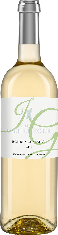 2023 Cuvée "Château Vieille Tour" Blanc Bordeaux AOP reflection