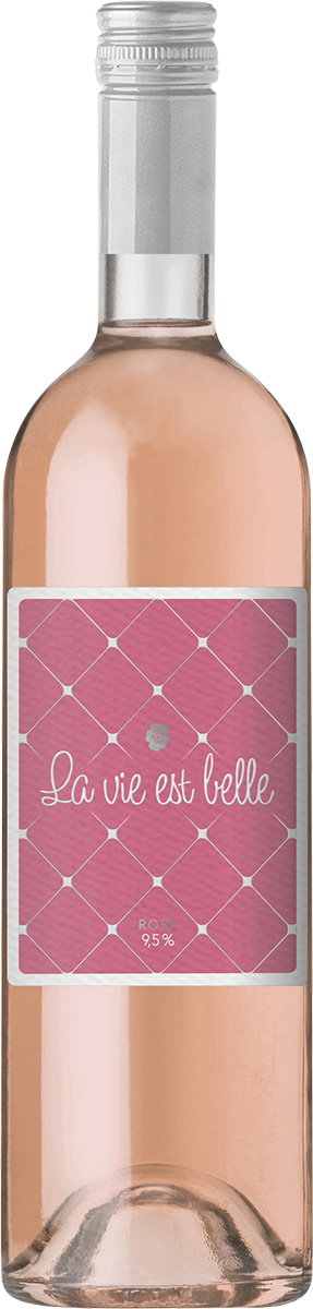 2024 La vie est belle Rosé VdF reflection