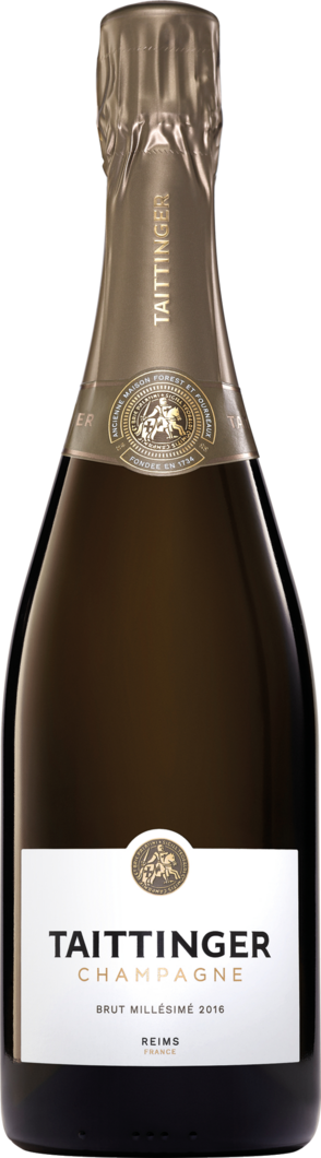 2016 Champagne Taittinger Millésimé reflection