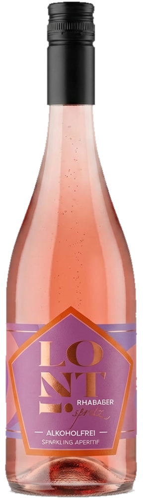 LONTI Rhabarber Spritz – alkoholfreier Aperitif reflection