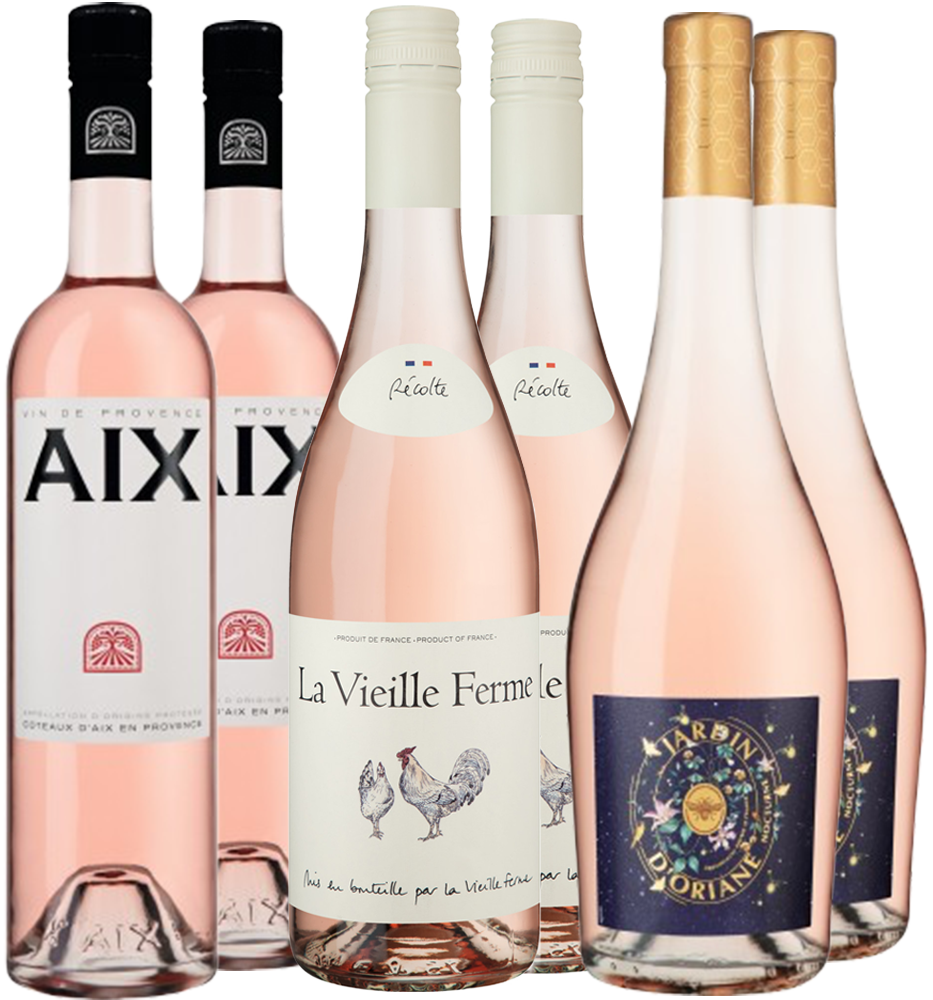 Frankreich Rosé-Paket
