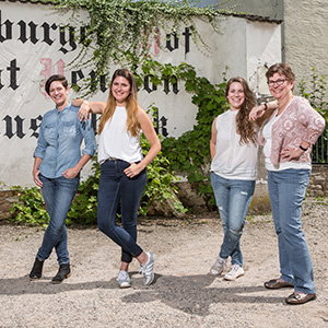 Die Mädels - Melanie, Elisa, Miriam & Christel