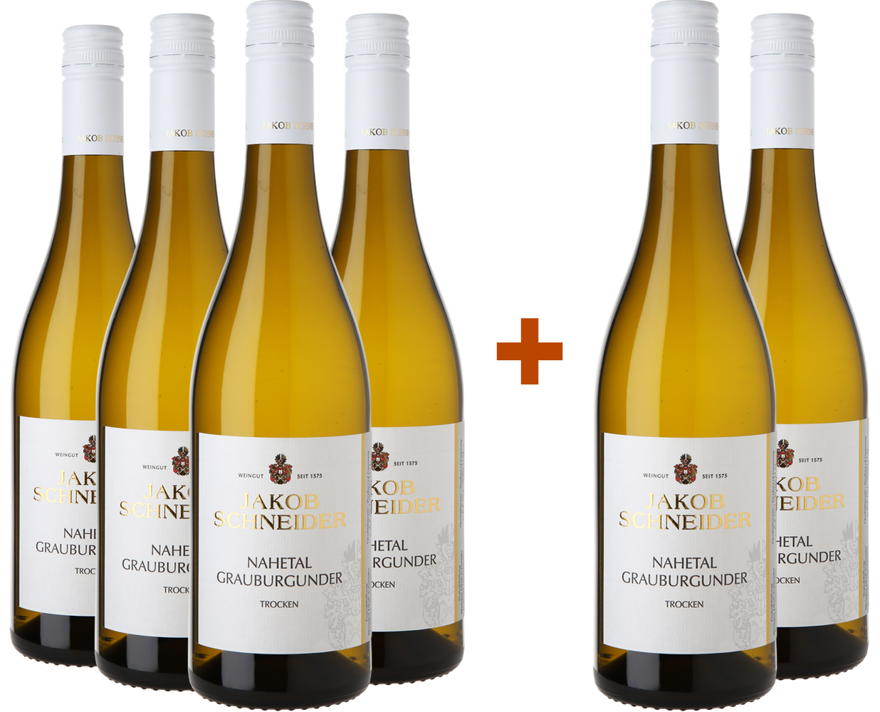 4+2 Paket Nahetal Grauburugnder - Weingut Jakob Schneider