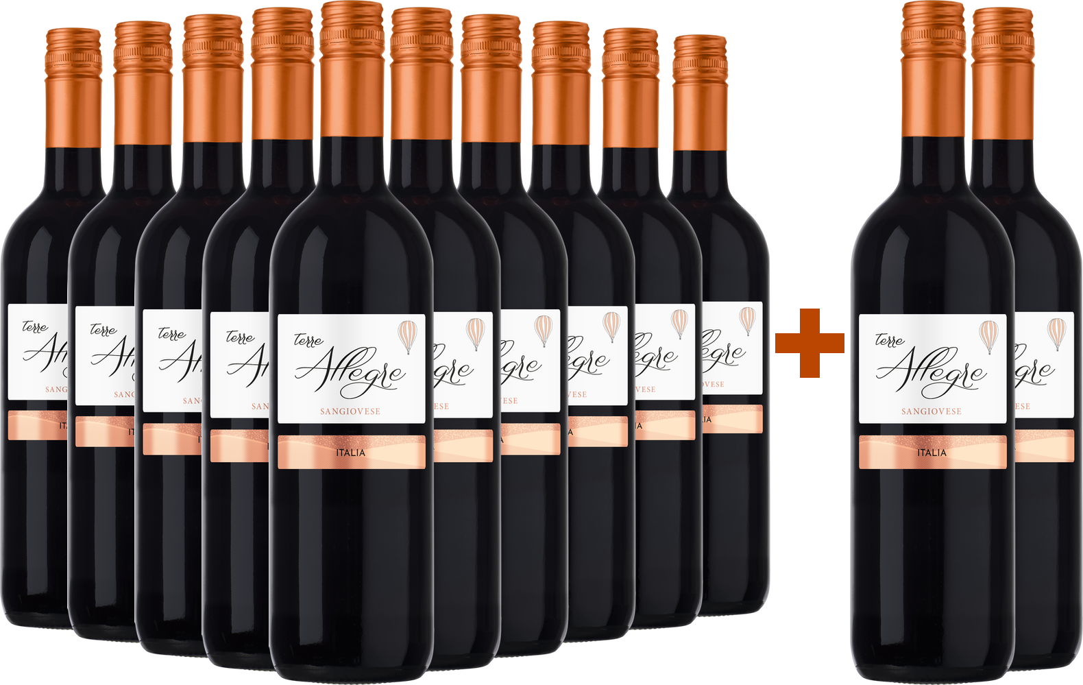 10+2 Paket Terre Allegre Sangiovese Puglia