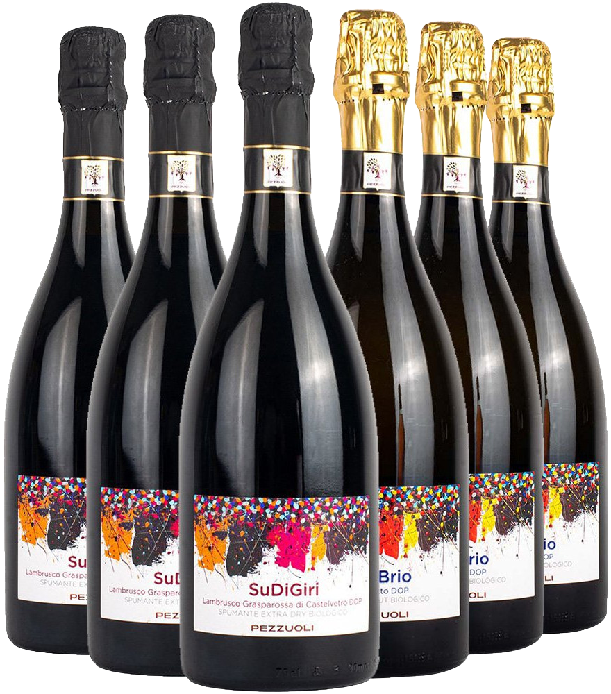 Pezzuoli Lambrusco Kennenlern-Paket BIO