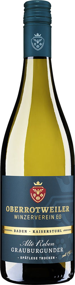 2025 Grauburgunder, Spätlese, "Alte Reben", 0,75 L, Region Kaiserstuhl, Baden