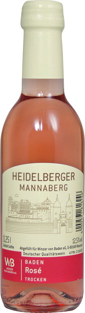 Rosé Heidelberger Mannaberg Weinmini 0,25 L