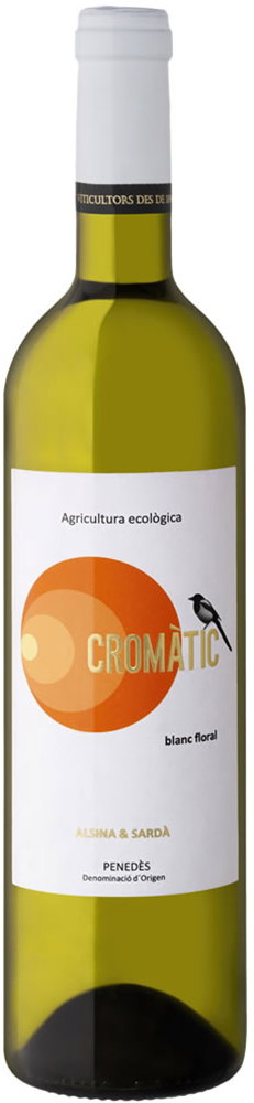 2023 Cromatic Blanc Floral Penedés DO reflection