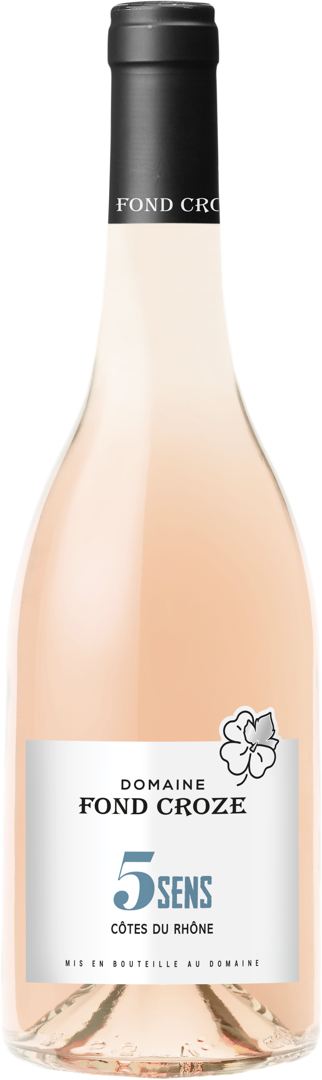2024 5 Sens Rosé Côtes du Rhône AOP BIO