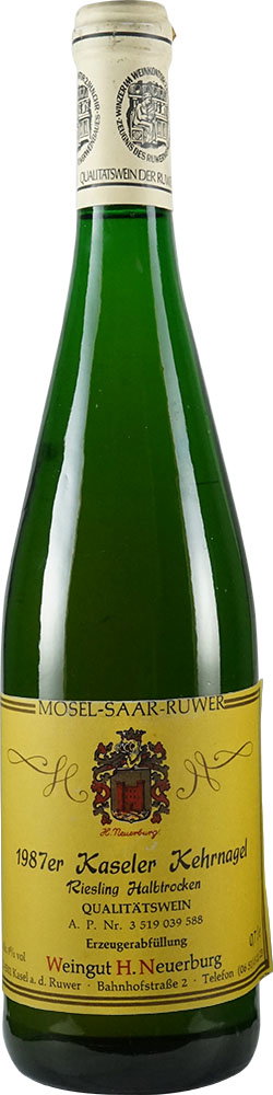 1987 Kaseler Kehrnagel Riesling 0,7 L