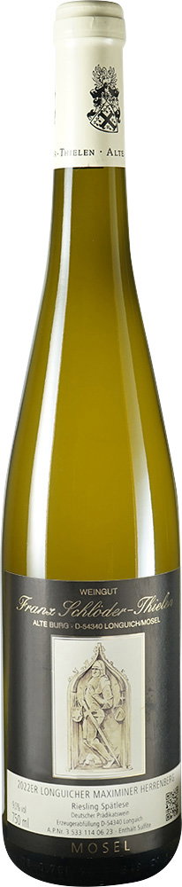 2022 Longuicher Maximiner Herrenberg, Riesling Spätlese Noblesse