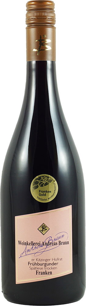 2022 Kitzinger Hofrat Frühburgunder Spätlese, Barrique
