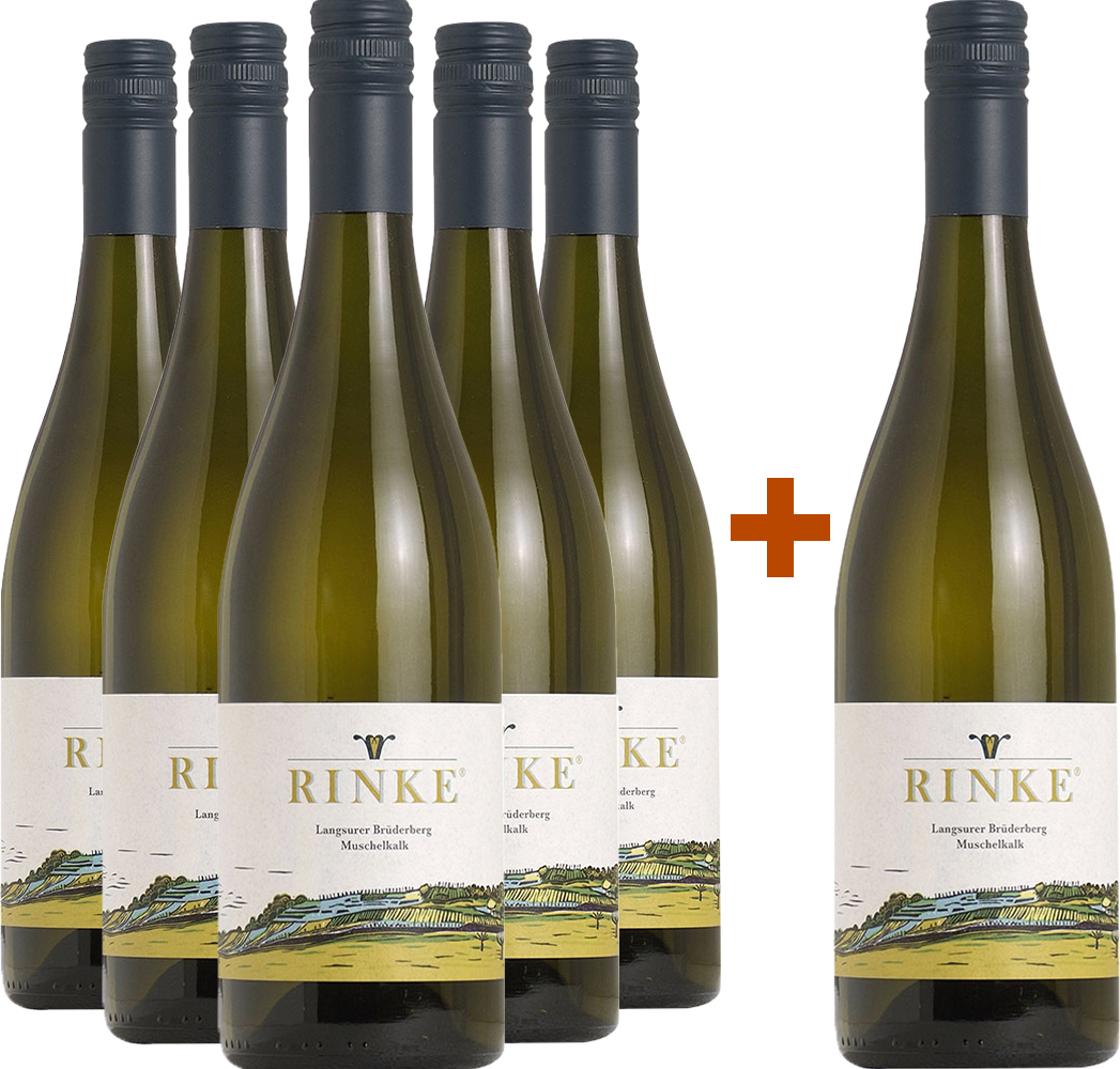 5+1 Paket Chardonnay Muschelkalk trocken