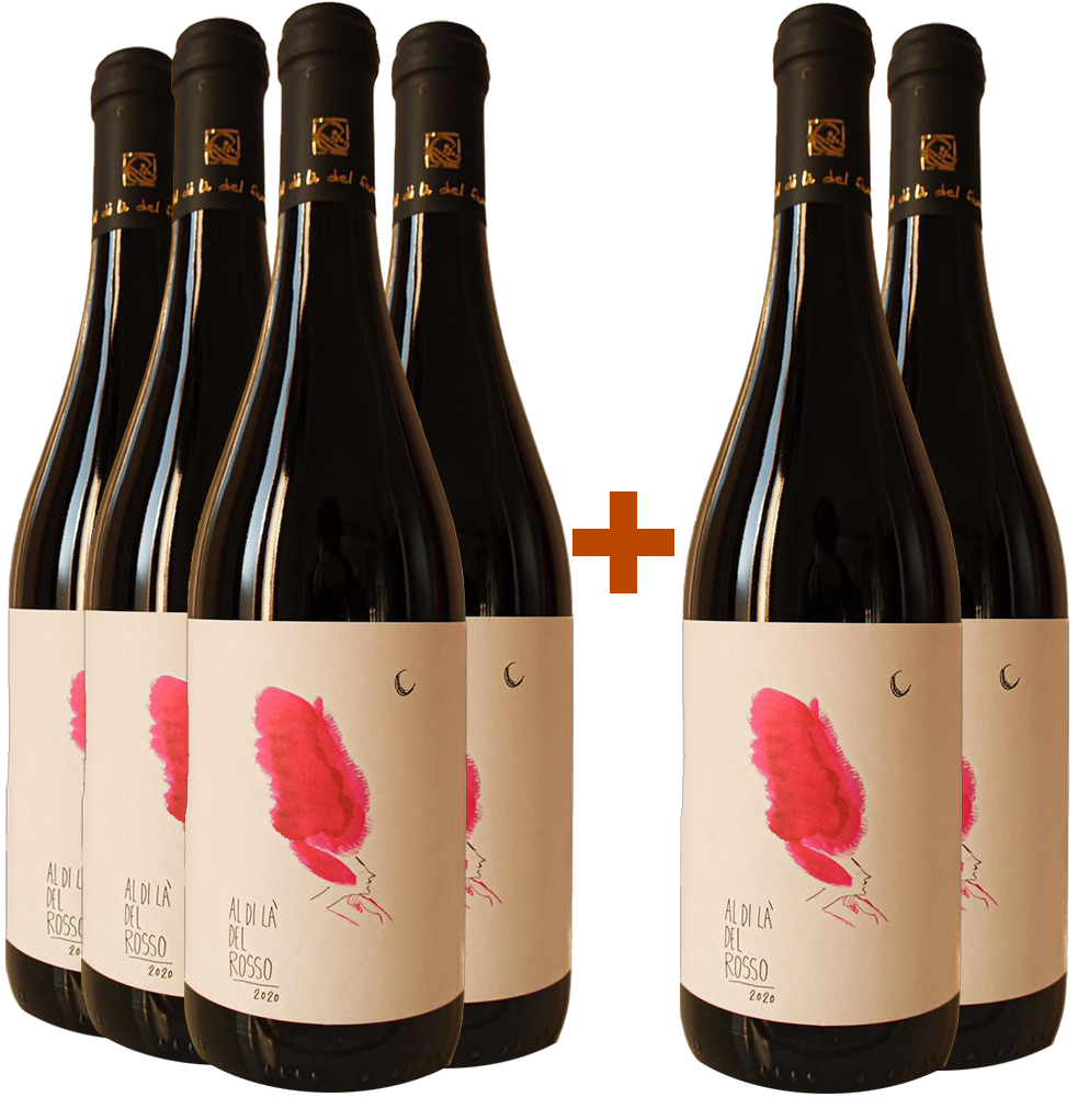 4+2 Paket Al di là del Rosso Riserva Colli Bolognesi DOC