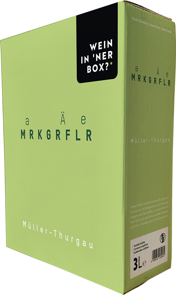 2024 MRKGRFLR Müller-Thurgau Bag in Box 3,0 L