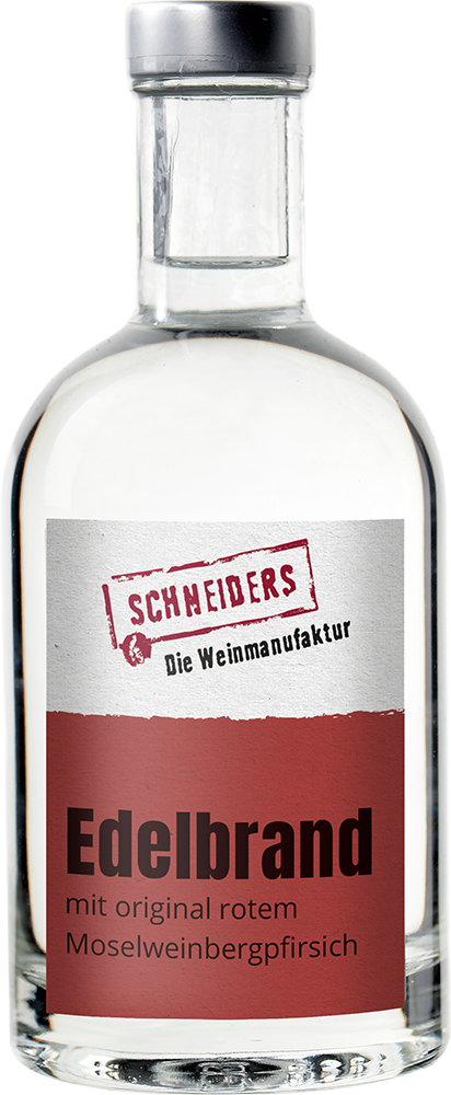 Edelbrand vom rotem Moselweinbergpfirsich 0,35 L